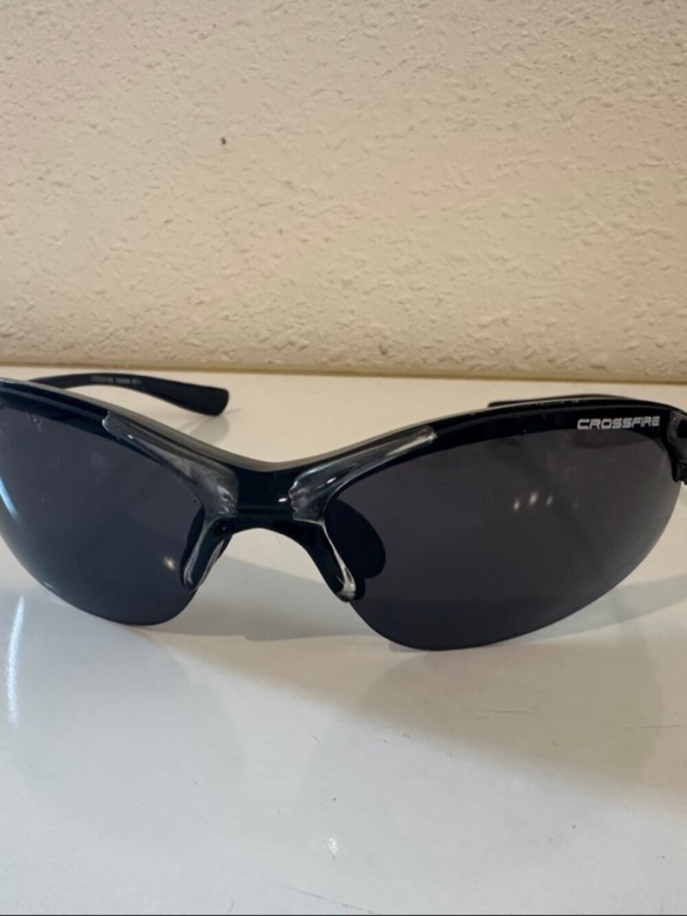 Crossfire Safety Glasses - Smoke Lens Protective Eyewear